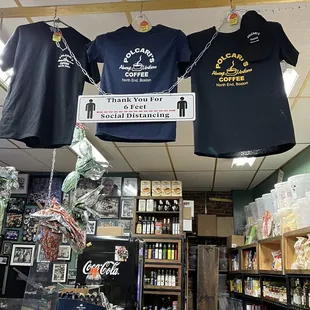Polcari's Coffee T Shirts for Sale. Polcari's Coffee Shop in The North End Boston - an institution since 1932.