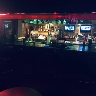 Our full liquor bar!