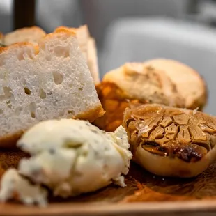 Complimentary Gluten-Free Bread w/ Roasted Garlic &amp; Herb Butter ($0)
