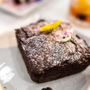 Flourless Chocolate Cake ($16)