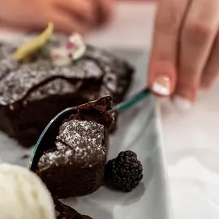 Flourless Chocolate Cake ($16)