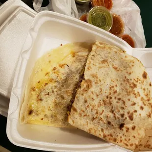 Carnae asada quesadillas