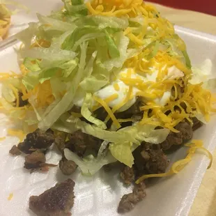 Carne asada sope