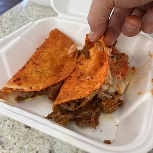 Birria quesadilla...