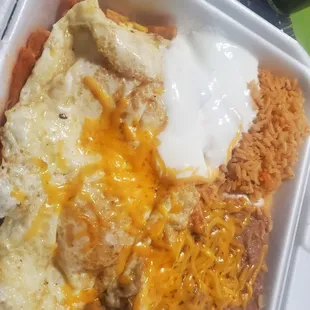 Chilaquiles rojos