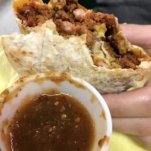 Adobada Burrito