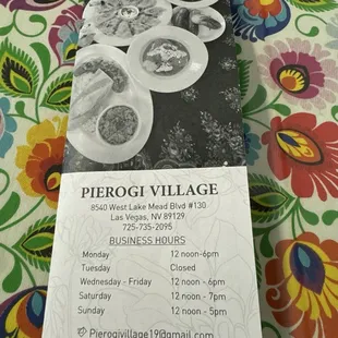 hours and location