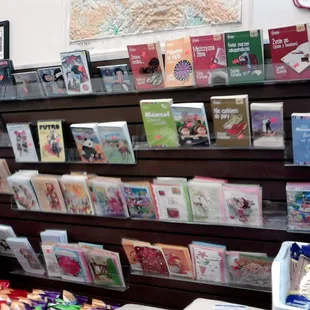 They even have books, DVDs, and greeting cards.