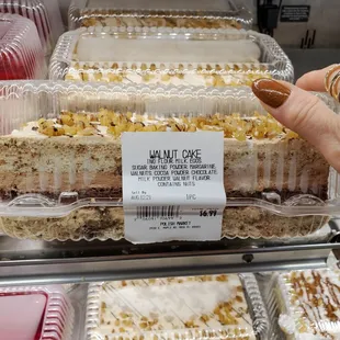 Refrigerated Walnut cream.   All prices same!  8/5/2021