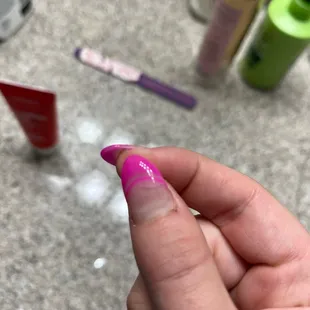 Mail cracked two minutes after leaving because they were too thin.