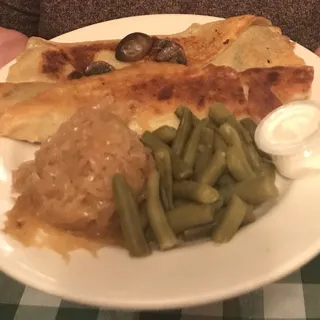 Mushroom Crepes