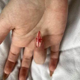 Inflamed and irritated cuticle