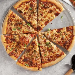 pizza, food