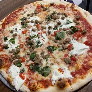 Ricotta Cheese Gourmet Pizza