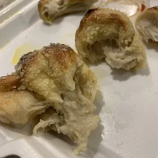 Raw Garlic Knots