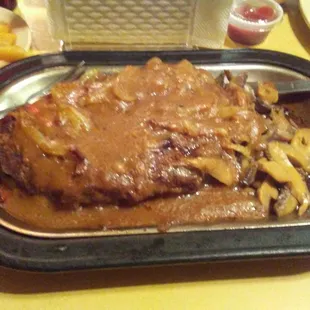 Hamburger steak