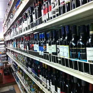 Wine selections