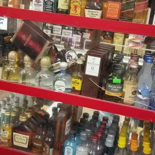 Mini Liquor Bottles