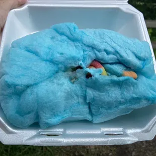 Cotton Candy Burrito