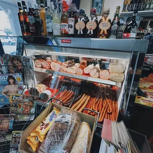 Sausages and other meats