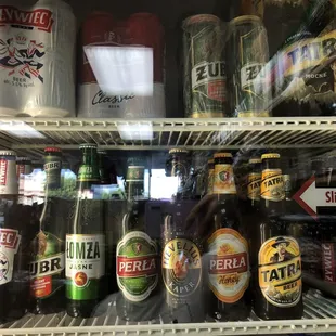Polish beer - zdrowie (naz drovia)!