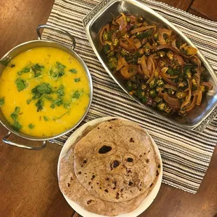 Vegan Indian Thaali