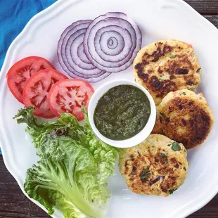 Curried Chicken Patties