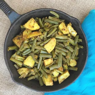 Vegan Beans and Potato - rich in flavors