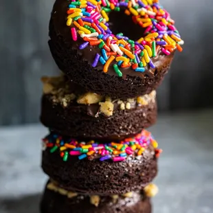 🍩Chocolate Donuts🍩 available in gluten-free or vegan