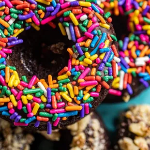 🍩Chocolate Donuts🍩 available in gluten-free or vegan
