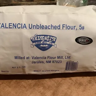 Locally sourced flour
