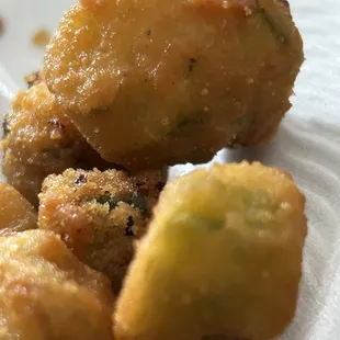 Fried okra