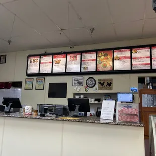 Counter area