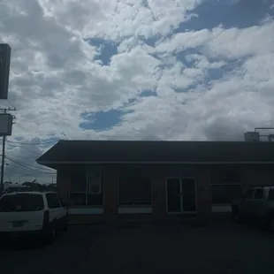 outside