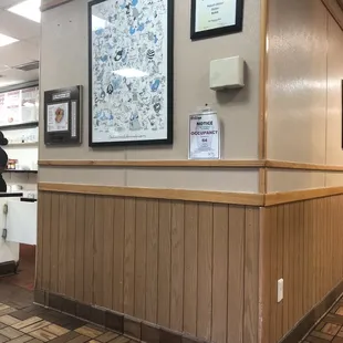 interior, sushi and sashimi