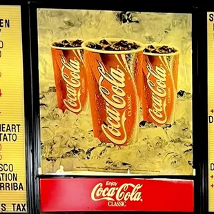 Menu as of June 2024