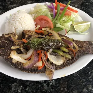 Pescado frito