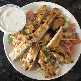 Ensalada de pollo