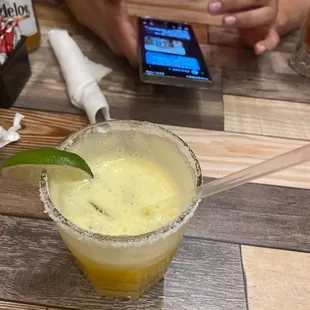 Mango margaritas