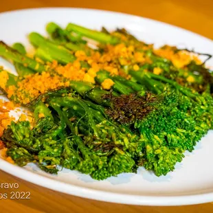 Broccolini a la Plancha