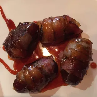 Bacon Wrapped Dates