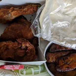 a box of food