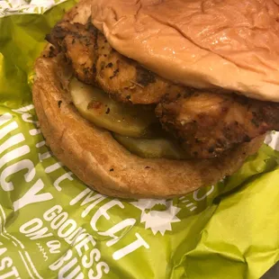 Grilled(?) Chicken Sandwich