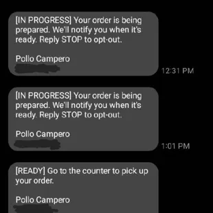 More than an hour later