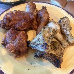8 Piece chicken - fried and grilled