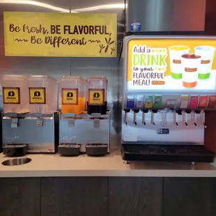 Drinks. The Jamaica water is yummy