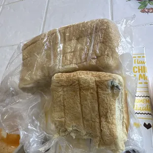 Moldy bread!