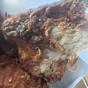 Watery chicken