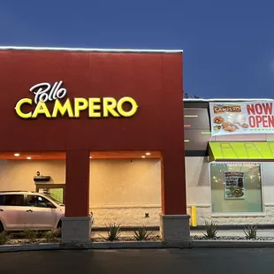 the front of a restaurant