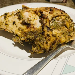 Grilled chicken breast. Perfect for keto with 3g of carbs!